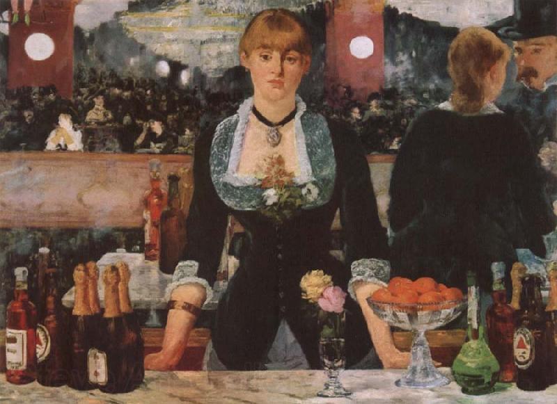 Edouard Manet A Bar at the Follies-Bergere Germany oil painting art